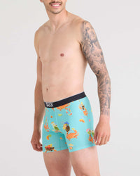 Saxx Volt Boxer Brief - Crab Cocktail-Turquoise